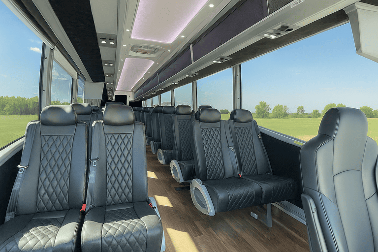 coach bus in Savannah