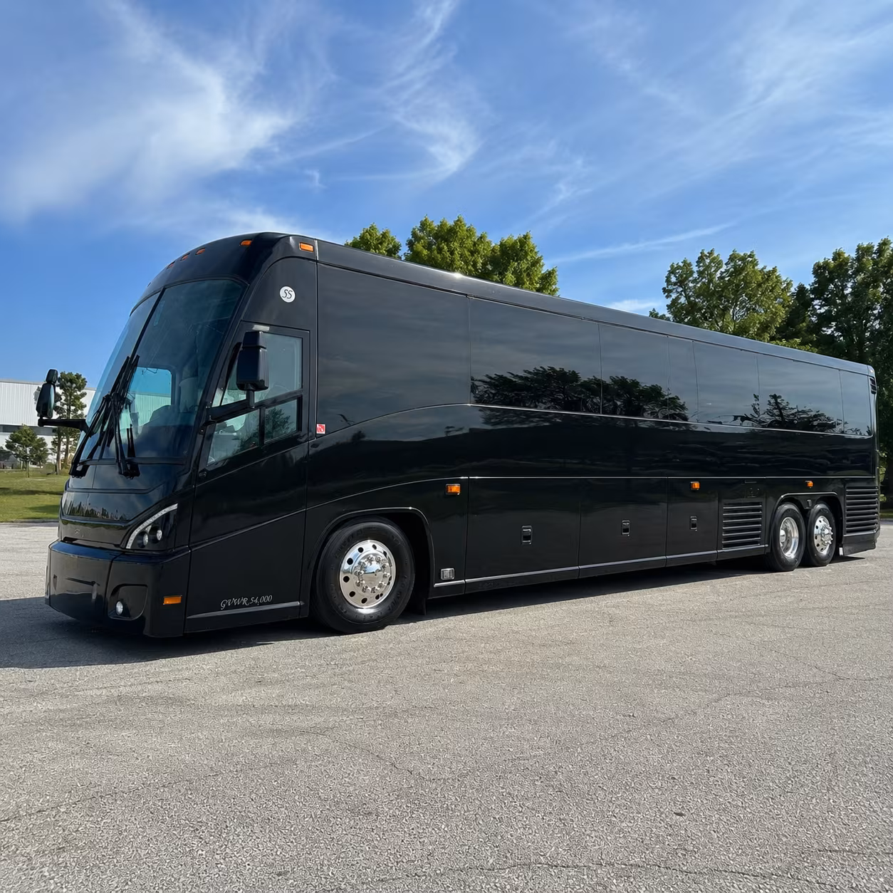 savannah 47 passenger charter bus