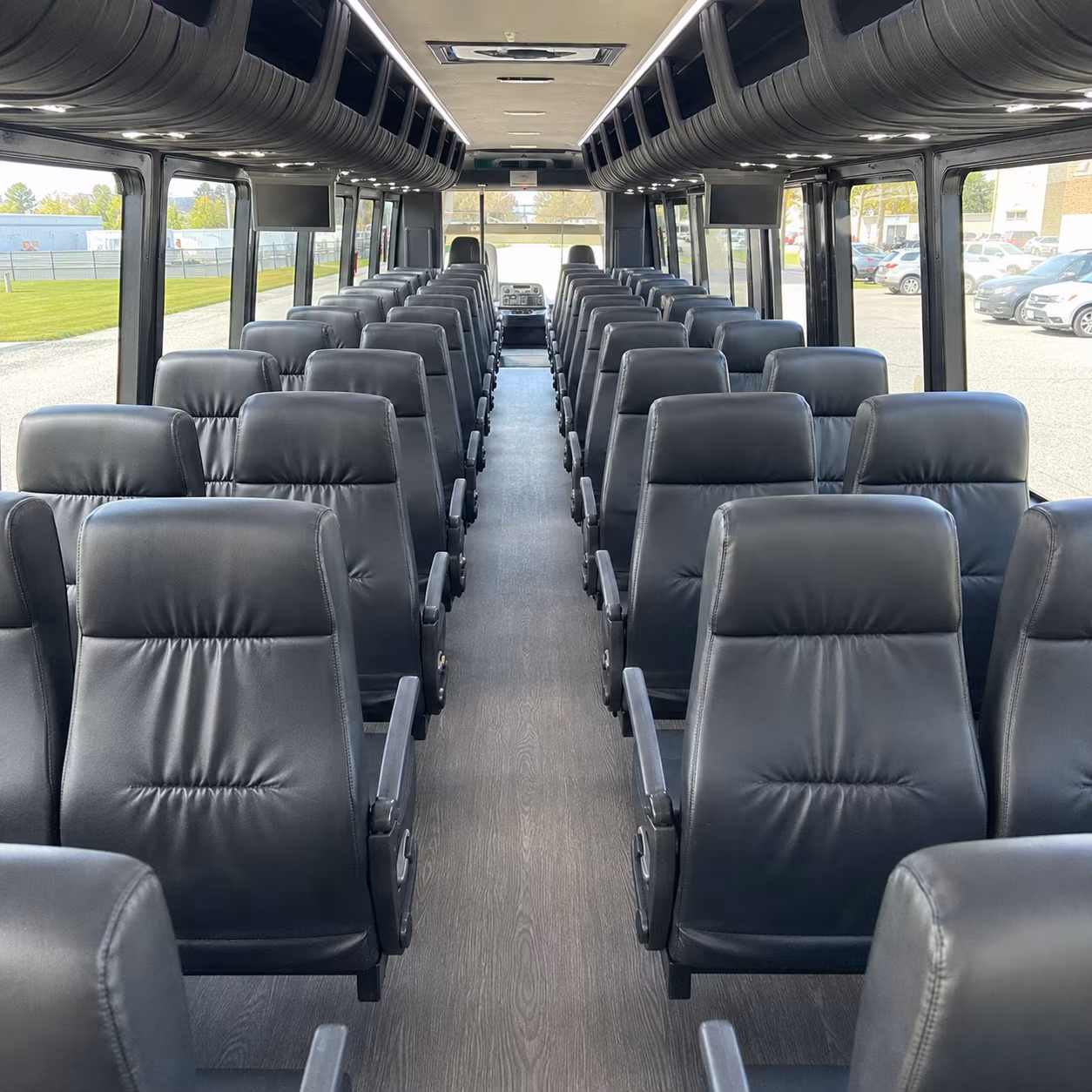 savannah field trip transportation onboard seating