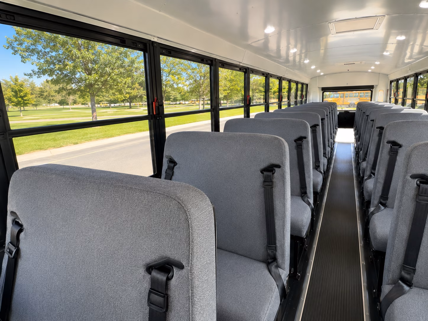 savannah school bus inside