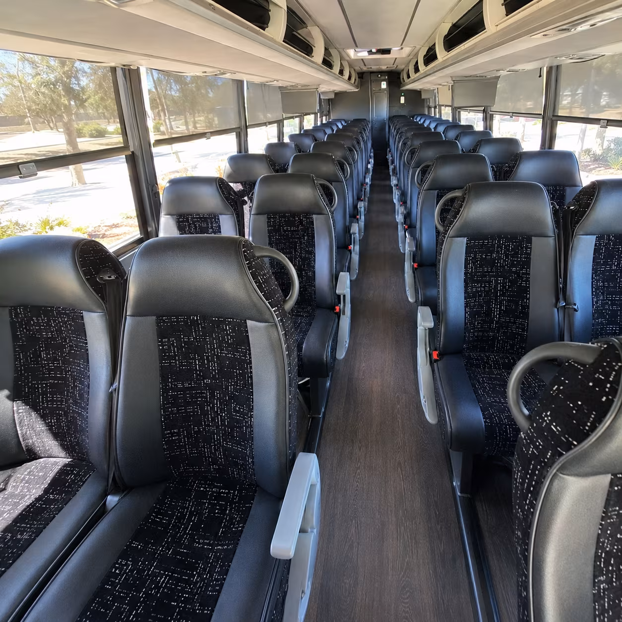 savannah sporting event transportation onboard seating