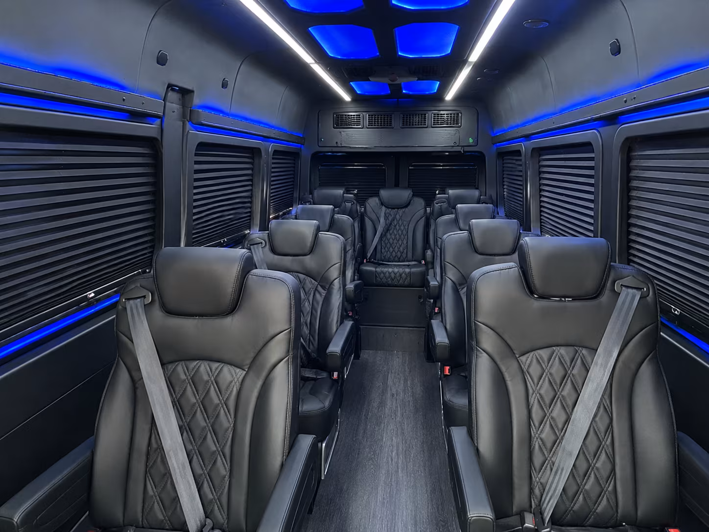 savannah sprinter van with driver interior